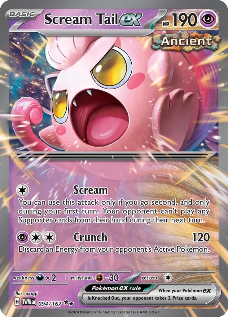 Scream Tail ex 094 167 (094/167) [TWM]