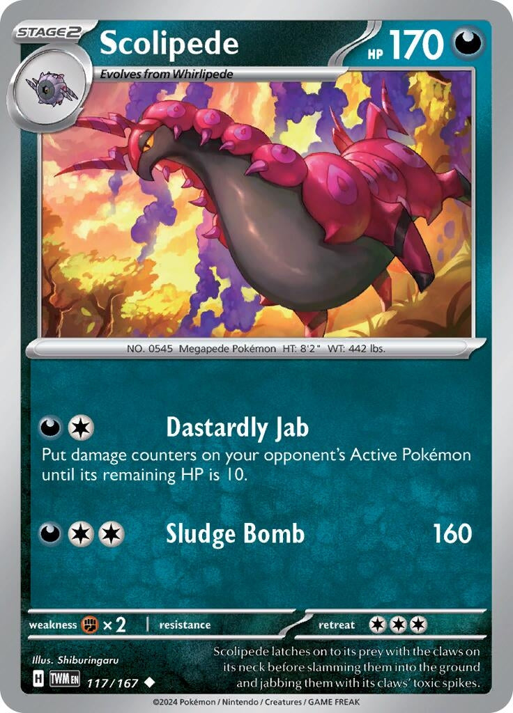 Scolipede (117/167) [TWM]