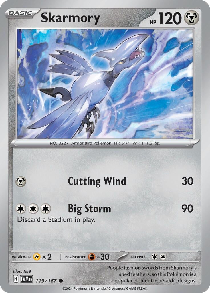 Skarmory (119/167) [TWM]