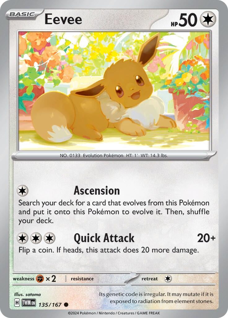 Eevee 135 167 (135/167) [TWM]