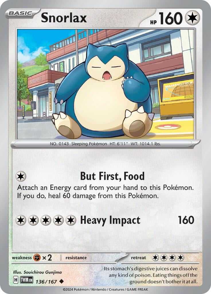 Snorlax (136/167) [TWM]