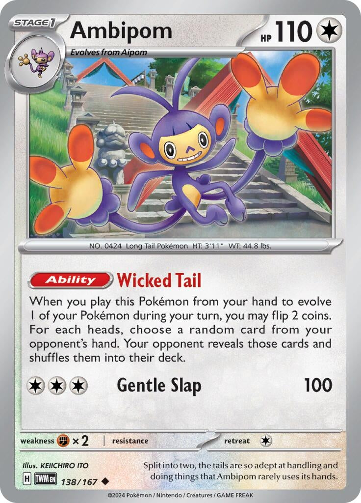 Ambipom (138/167) (SV06: Twilight Masquerade)