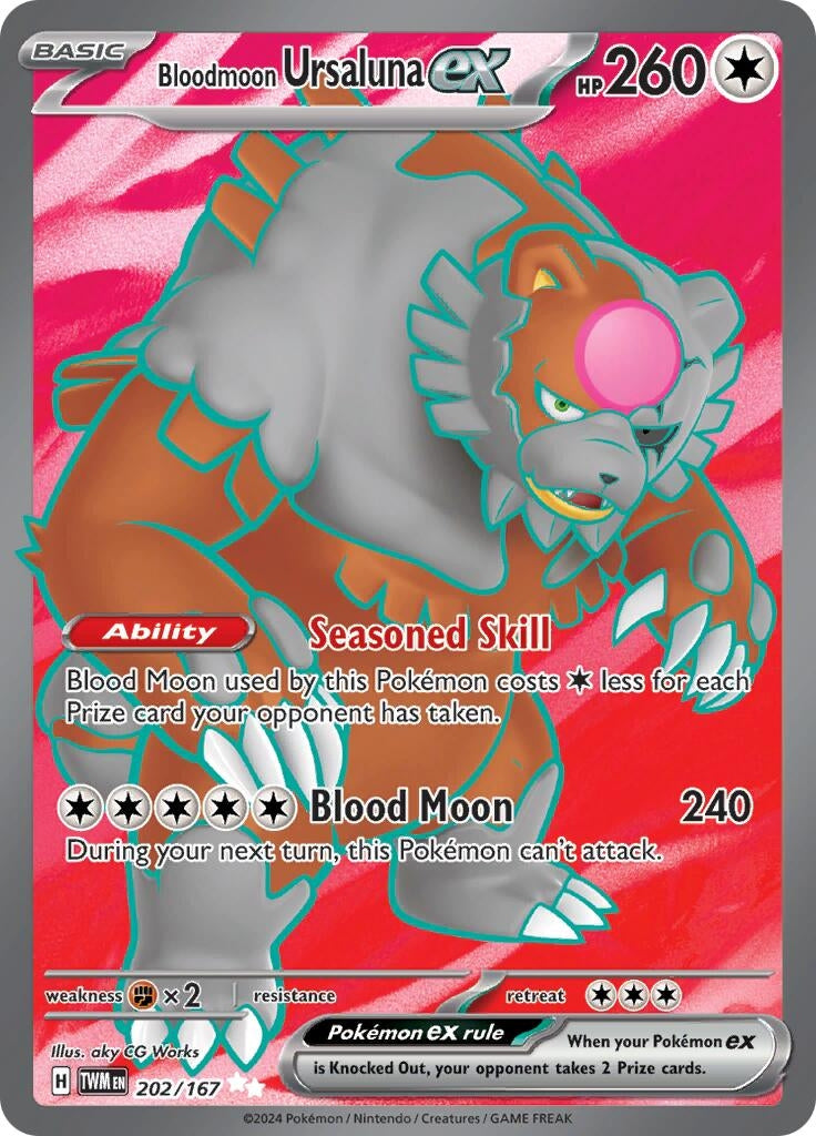 Bloodmoon Ursaluna ex 202 167 (202/167) [TWM]