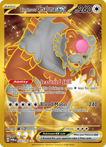 Bloodmoon Ursaluna ex 222 167 (222/167) [TWM]