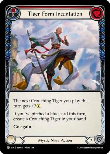 Tiger Form Incantation Red (ZEN015) []
