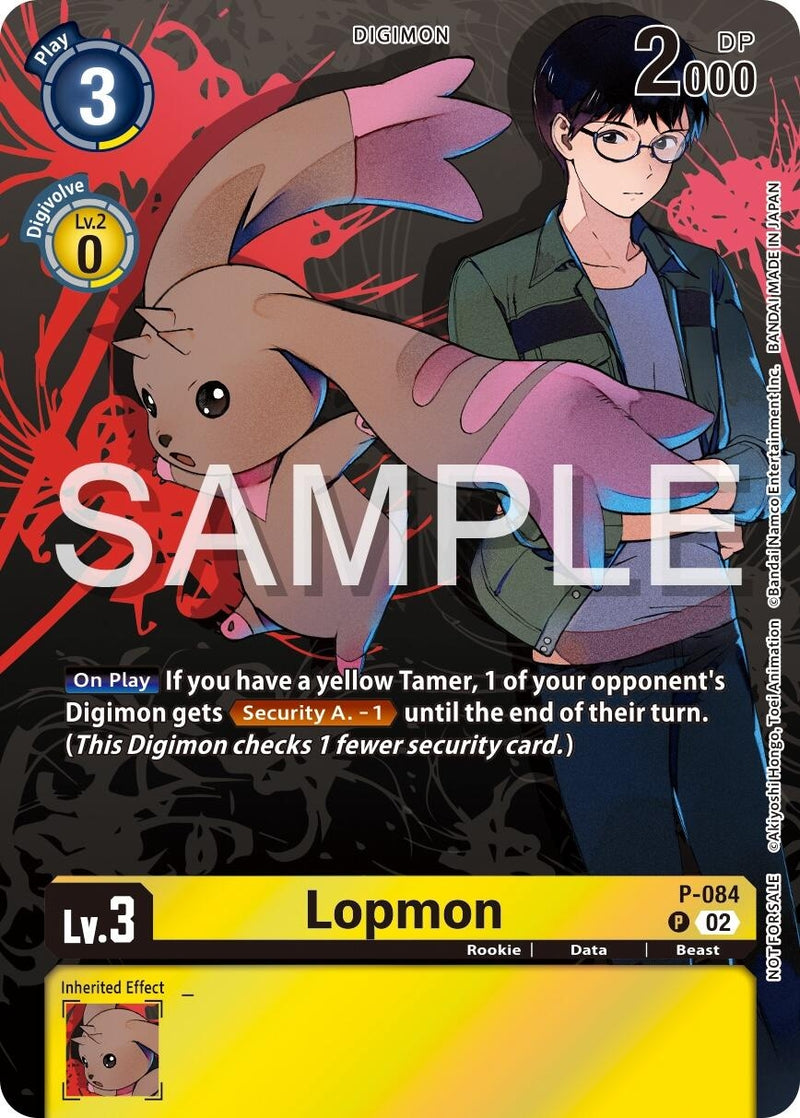 Image for Lopmon - P-084 (Official Tournament Pack Vol.13) [Digimon Promotion Cards]