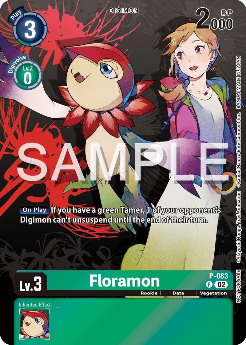 Image for Floramon - P-083 (Official Tournament Pack Vol.13) [Digimon Promotion Cards]