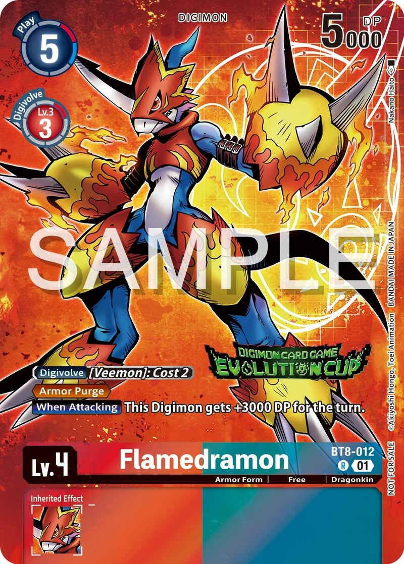 Image for Flamedramon - BT8-012 (2024 Evolution Cup) [New Awakening]