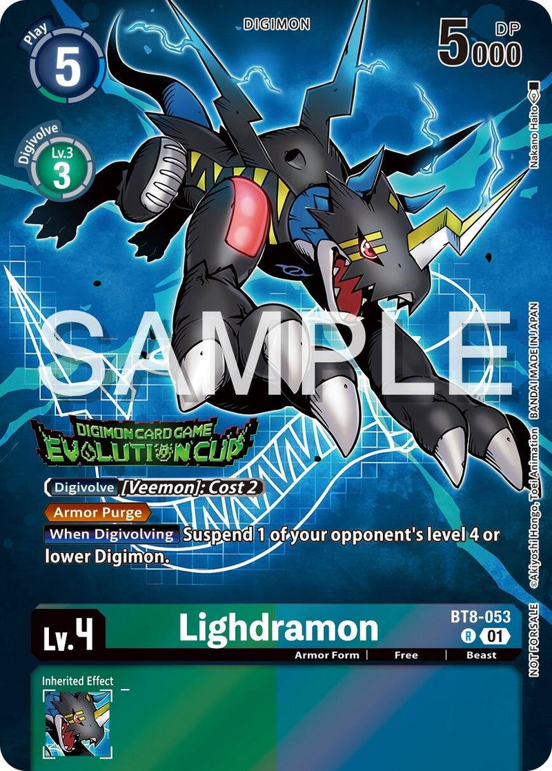 Image for Lighdramon - BT8-053 (2024 Evolution Cup) [New Awakening]