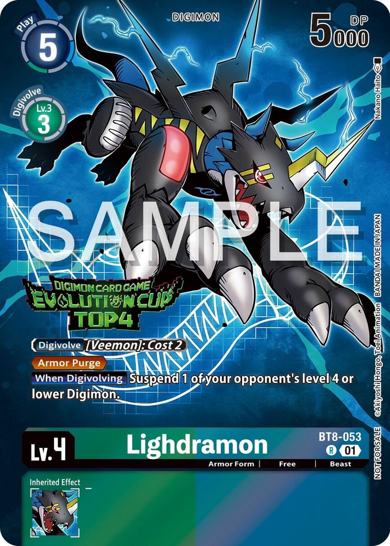 Image for Lighdramon - BT8-053 (2024 Evolution Cup Top 4) [New Awakening]