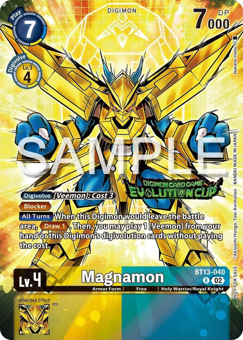 Image for Magnamon - BT13-040 (2024 Evolution Cup) [Versus Royal Knights]