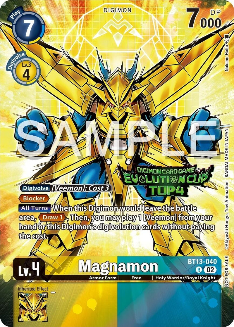 Image for Magnamon - BT13-040 (2024 Evolution Cup Top 4) [Versus Royal Knights]