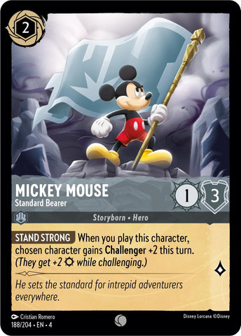 Mickey Mouse - Standard Bearer (188/204) [4]