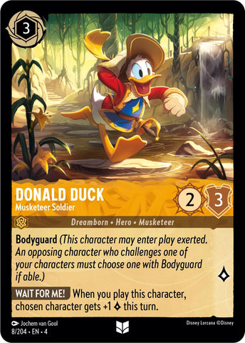 Donald Duck - Musketeer Soldier (8/204) [4]