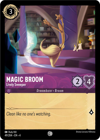Magic Broom - Lively Sweeper (49/204) [4]