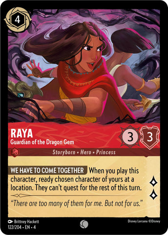 Raya - Guardian of the Dragon Gem (122/204) [4]