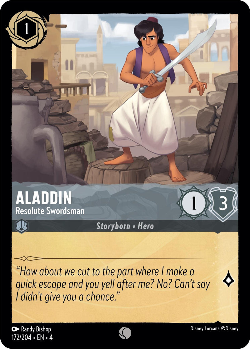 Aladdin - Resolute Swordsman (172/204) [4]