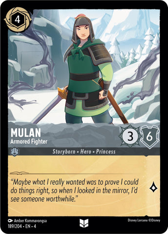 Mulan - Armored Fighter (189/204) [4]