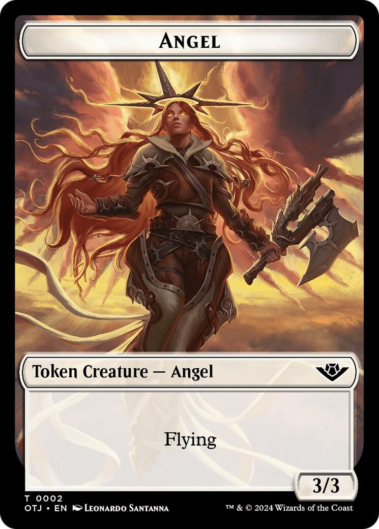 Angel Plot Double Sided Token (2 // 20) [OTJ]