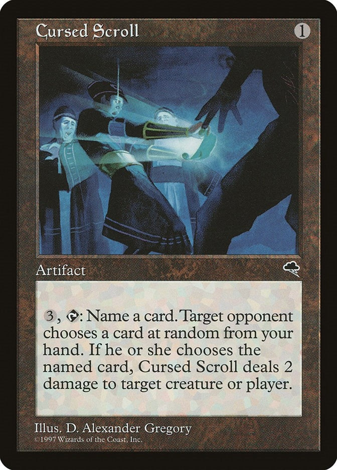 Cursed Scroll (281) [TMP]