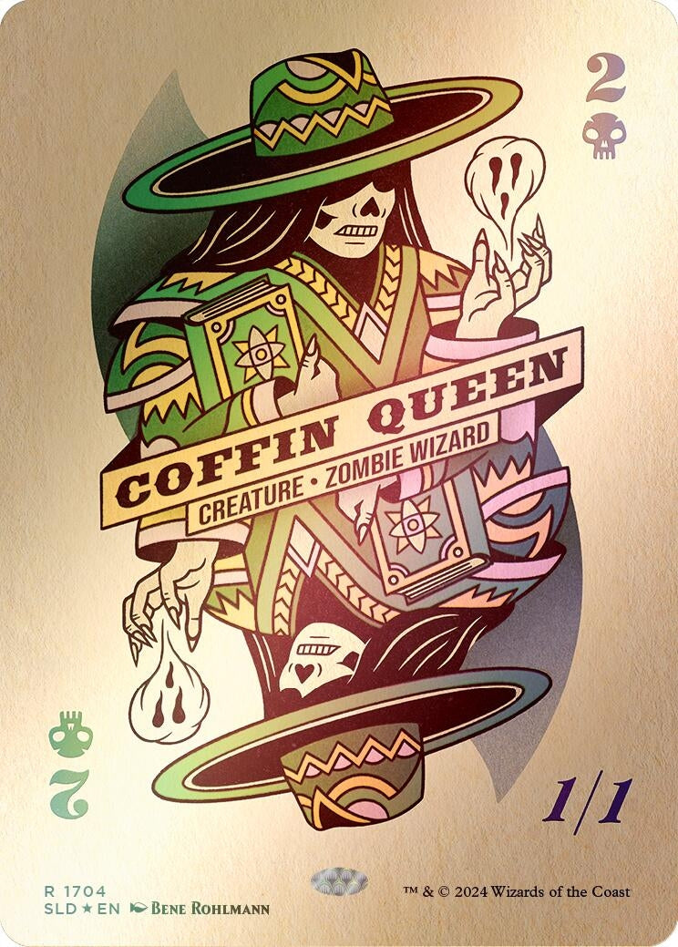 Coffin Queen Rainbow Foil (1704) [SLD]