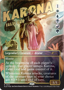 Karona False God Rainbow Foil (1624) [SLD]