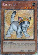 Rescue Cat Alternate Art Platinum Secret Rare (RA02-EN001) [RA02]