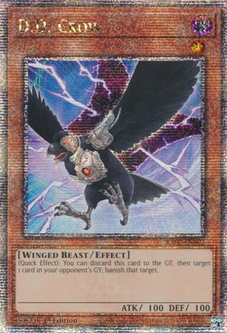 DD Crow Quarter Century Secret Rare (RA02-EN002) [RA02]
