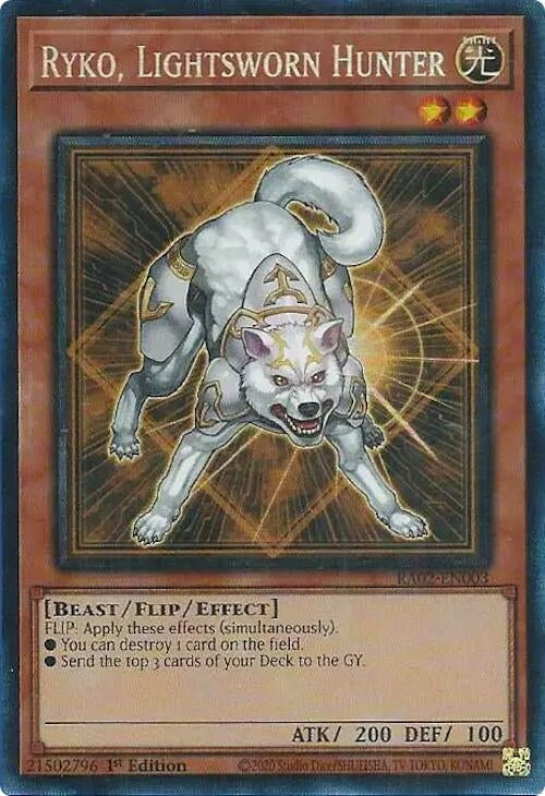 Ryko Lightsworn Hunter PCR (RA02-EN003) [RA02]