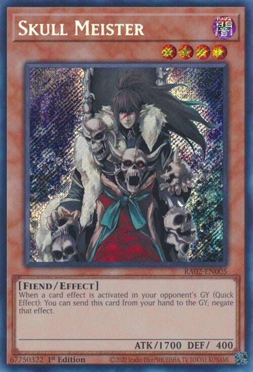 Skull Meister Secret Rare (RA02-EN005) [RA02]