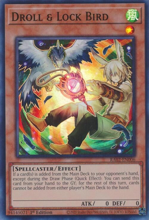 Droll and Lock Bird Alternate Art (RA02-EN006) [RA02]