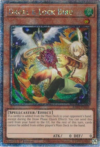 Droll and Lock Bird Alternate Art Quarter Century Secret Rare (RA02-EN006) [RA02]