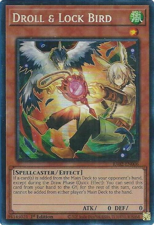 Droll and Lock Bird Alternate Art PCR (RA02-EN006) [RA02]