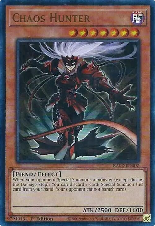 Chaos Hunter UR (RA02-EN007) [RA02]