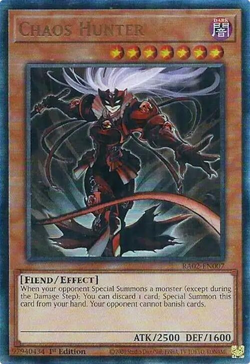 Chaos Hunter PUR (RA02-EN007) [RA02]
