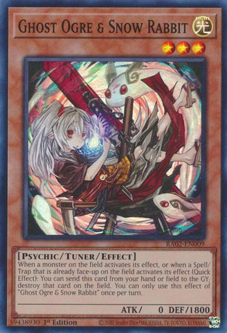 Ghost Ogre and Snow Rabbit Alternate Art (RA02-EN009) [RA02]