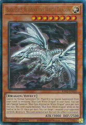 Blue Eyes Alternative White Dragon PUR (RA02-EN010) [RA02]