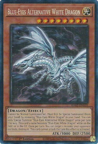 Blue Eyes Alternative White Dragon PCR (RA02-EN010) [RA02]