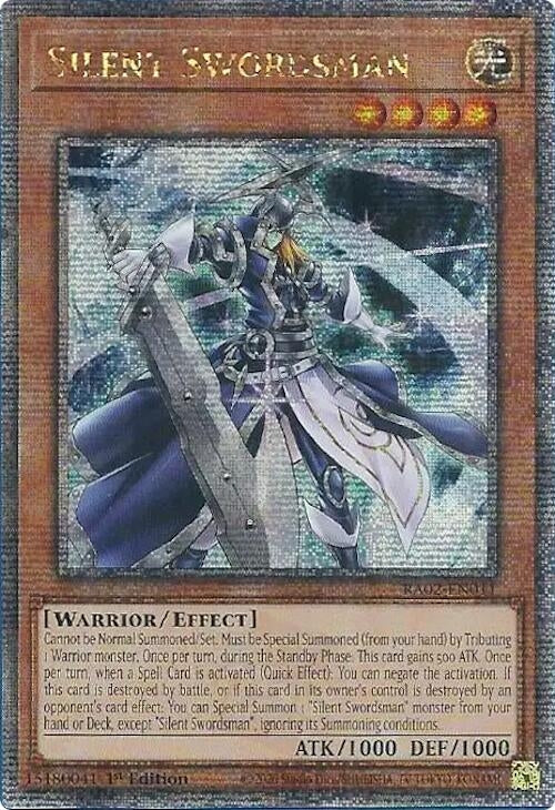 Silent Swordsman Quarter Century Secret Rare (RA02-EN011) [RA02]
