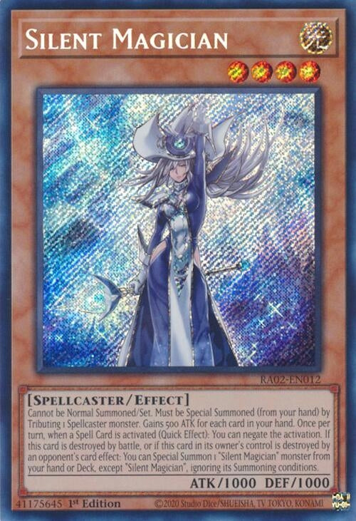Silent Magician Secret Rare (RA02-EN012) [RA02]