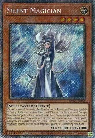 Silent Magician Platinum Secret Rare (RA02-EN012) [RA02]