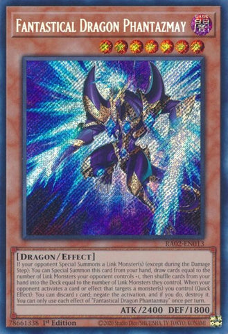 Fantastical Dragon Phantazmay Alternate Art Secret Rare (RA02-EN013) [RA02]