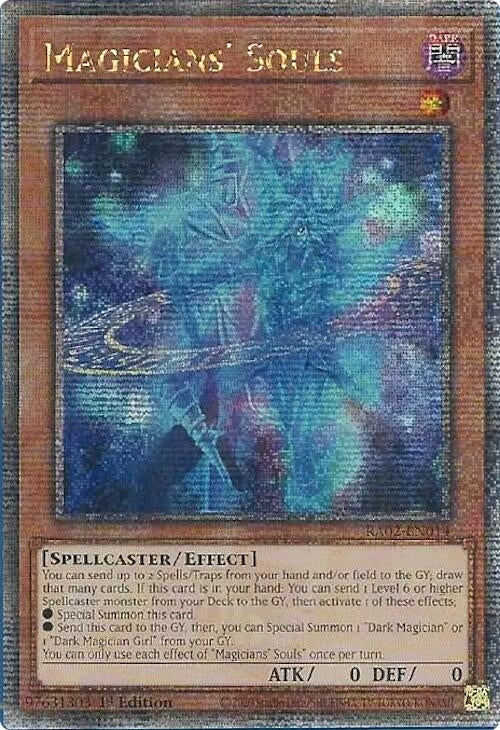 Magicians Souls Quarter Century Secret Rare (RA02-EN014) [RA02]