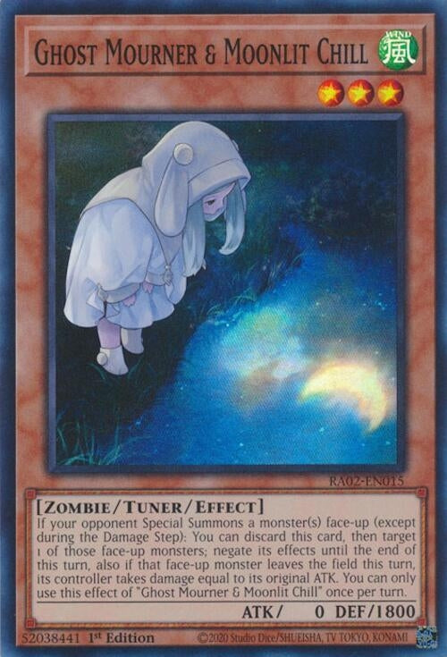 Ghost Mourner and Moonlit Chill Alternate Art (RA02-EN015) [RA02]