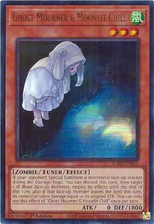 Ghost Mourner and Moonlit Chill Alternate Art UR (RA02-EN015) [RA02]