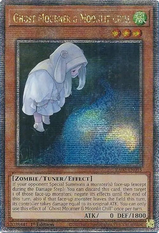 Ghost Mourner and Moonlit Chill Alternate Art Quarter Century Secret Rare (RA02-EN015) [RA02]