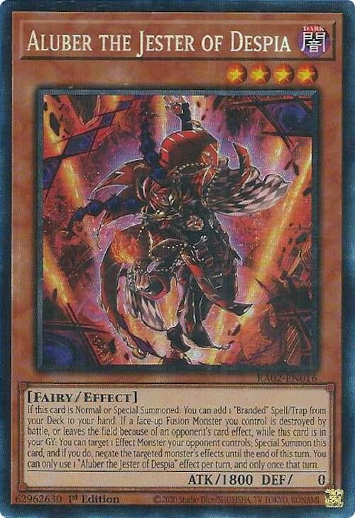 Aluber the Jester of Despia PCR (RA02-EN016) [RA02]