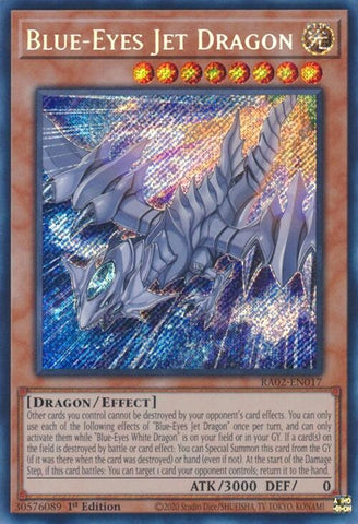 Blue Eyes Jet Dragon Secret Rare (RA02-EN017) [RA02]