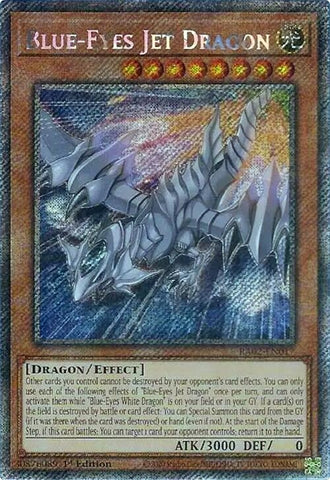 Blue Eyes Jet Dragon Platinum Secret Rare (RA02-EN017) [RA02]