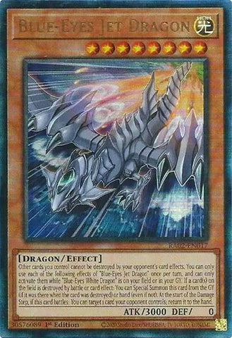 Blue Eyes Jet Dragon PUR (RA02-EN017) [RA02]